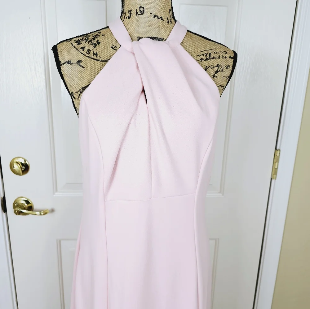 Julia Jordan Women's Sleeveless Knot Neck Sheath Dress - Picture 7 of 14